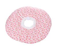 MUELODSIC Collier Elizabethan Chat Rose Anti-griffures Protection Plaie Collier Récupération Fraise S Confortable Ajustable pour Chiens et Chats