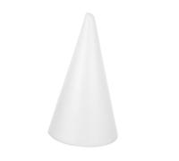 MUELODSIC Cône Mousse Polystyrène Blanc pour Décorations Diy de Fêtes et Noël Cône et Réutilisable pour et Arbres de Noël Hauteur Diamètre de Base