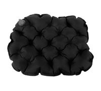 MUELODSIC Coussin Siège Gonflable de Voyage Imperméable Léger et Antidérapant Coussin Camping Pliable Isolant pour Avion Stade et Pique- Siège Extérieur Portable Noir