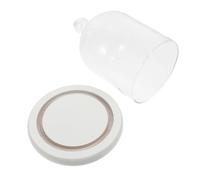 MUELODSIC Couvercle en Verre Alimentaire pour Décoration Intérieure 10x15 Cm, Couverture Décorative pour Fleurs Éternelles sous Cloche, Protection pour Micro-Paysage Couleur Aléatoire