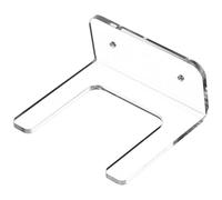 MUELODSIC Crochet Mural pour Guitare et Violon en Acrylique Transparent, Support Mural Pratique et Compact, Adapté pour Guitare Électrique et Ukulélé, Accessoire Gain de Place pour Maison