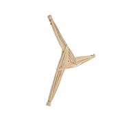 MUELODSIC Croix Paille Artisanale Saint Brigid Décoration Rustique Irlandaise pour Porte Entrée Bénédiction Spirituelle pour Autel et Maison Souvenir Traditionnel