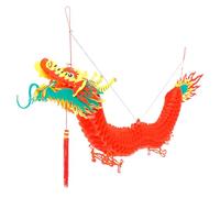 MUELODSIC Décoration Dragon Chinois Papieren Suspendue 30 Cm Papier Traditionnel Nouvel an Chinois Fête du Printemps Accessoire Décoration Intérieure Unique