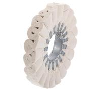 MUELODSIC Disque de Polissage en Coton 150X50X22 MM à Noyau Métallique pour Travail du Bois et Polissage de Métaux, Accessoire Multifonctionnel pour Atelier et Fabrication de Meubles