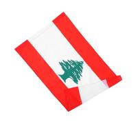 MUELODSIC Drapeau Liban Polyester Drapeau National Libanais Pour Célébrations Événements Scolaires Et Décorations Extérieures Et Intérieures
