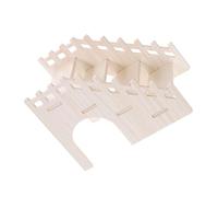 MUELODSIC Échelle Escalade Bois pour Petits Animaux Multifonction pour Hamster Plateforme et Cachette Décorative Adaptée pour Cage et Habitat de Gerbilles et Cochons