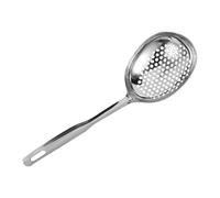 MUELODSIC Écumoire en Acier Inoxydable 304 Cuillère Passoire Multifonction Perforée Ustensile la Cuisine Inox pour Pâtes Friture et Légumes Pratique Cuisine Maison Rangement Facile