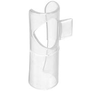MUELODSIC Embouchure de Flûte en Nylon Transparente pour Flûte Piccolo G Aide au Soufflage pour Débutants Accessoire de Remplacement Compact et Solide Fournitures pour Instruments à Vent