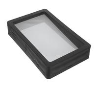 MUELODSIC Filet Filtrant pour Aquarium Noir en Plastique, Supporte Une Circulation d'eau et Augmente L'oxygène, pour Aquarium Domestique et Bureau