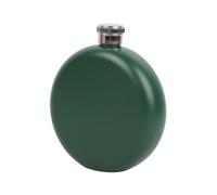 MUELODSIC Flasque à Hanche Acier Inoxydable Portable Verte Bouteille à Whisky Compacte et Étanche pour Hommes et Femmes pour Randonnée et Voyage