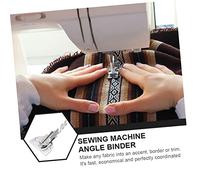 MUELODSIC Fold Angle Binder Attachement pour Machine à Coudre Industrielle Reliure à Ruban pour Couture Plate Installation Facile et Compatible avec Positionneur et Sangle de Sac