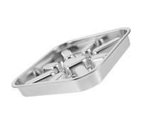 MUELODSIC Gamelle Anti-Glouton pour Chiens et Chats 23 X 23 CM en Acier Inoxydable Base Antidérapante, Bol à Alimentation Lente pour Animaux Mangeant Trop Vite, pour Chiots et Usage