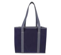 MUELODSIC Grand Cabas Réutilisable de Courses pour Femmes avec Longues Anses Format Vertical