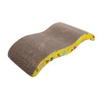 MUELODSIC Griffoir Chat Carton Ondulé pour Chaton Planche à Gratter Sécurisée et Légère Anti-Stress et Confort pour Chats Intérieur