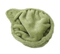 MUELODSIC Hamac Souple pour Chat 33 CM Vert Lit Balançoire de Rechange en Peluche Douce Accessoire pour Arbre à Chat et Petit Animal de Compagnie Panier-Lit Suspendu Confortable pour