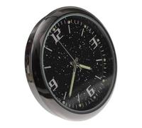 MUELODSIC Horloge Auto Mini Tableau de Bord Horloge Analogique Collante pour Voiture Précise et Compacte Décoration Automobile Polyvalente Facile à Lire et Installer