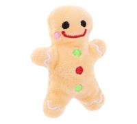 MUELODSIC Jouet à Mâcher Chien Noël Peluche Solide Résistant Morsures Taille Moyenne pour Jeu Intérieur Animaux De Compagnie