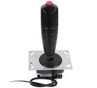 MUELODSIC Joystick Arcade de Vol avec Vibration et Micro-Circuit Manette de Remplacement Facile à Installer pour Accessoires de Jeu Simulation Ordinateur