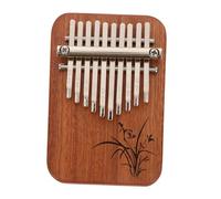 MUELODSIC Kalimba Mini Portable Bois Notes Piano à Pouce Compact pour Débutants Instrument Musical Durable Au Pur et Kalimba