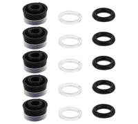 MUELODSIC Kit de Joints pour Vérin Hydraulique 3 Tonnes, 15 Pièces, Accessoires de Rechange pour Cric de Sol, Pièces de Réparation en Caoutchouc, Joints D’étanchéité pour Cric