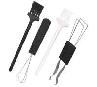 MUELODSIC Kit de Nettoyage Clavier Mécanique avec Brosse Double Embout et Extracteur de Touches, Usage Domestique et Électronique, Compact Léger, Noir et Blanc, Outil Professionnel