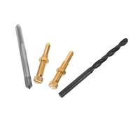 MUELODSIC Kit de Réparation de Filet Portable Métal Robuste Tarauds et Forets Haute Précision pour Machine Compatible et Verrouillage Anti-desserrage pour Maintenance et Réparations