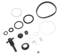 MUELODSIC Kit de Réparation pour Cric Hydraulique Vertical 16T-20T Ensemble Complet Pompe Joint D’Étanchéité Soupape Anti-Poussière et Bille Acier Accessoires pour Cric Voiture Robuste