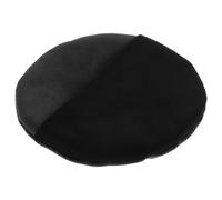 MUELODSIC Lingette Nettoyante Réutilisable pour Écran Portable Boule Effaceuse de Traces de Doigts Ronde Noire-Gris Chiffon Doux Multi-Appareils pour Téléphones Tablettes et Ordinateurs