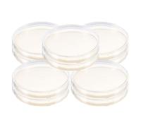 MUELODSIC Lot de 10 Boîtes de Petri à Agar Nutritif Pré-Coulé 9 CM Plaques d'Agar de Laboratoire pour Culture Bactérienne Matériel d'Expérimentation Scientifique et Analyses Biologiques