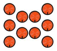 MUELODSIC Lot de 10 Boutons Rotatifs de Thermostat Manuel pour Radiateur Électrique Interrupteur de Réglage Précis Température Sélecteur de Mode de Chauffage Compact pour Maison et Bureau