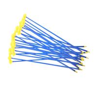 MUELODSIC Lot de 12 Flèches de Jeu à Ventouse 52 Cm en PVC, Flèches D’entraînement Sécurisées pour Tir à L’Arc, Sportif Portable pour Jeux Extérieurs et Pratique du Tir