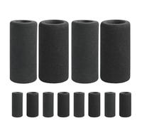MUELODSIC Lot de 12 Manchons de Protection en Éponge pour Capsules de Gaz de Pompe à Vélo Diamètre Intérieur 18/21 MM Housse Isolante Compacte et Portable Accessoire Vélo Indispensable