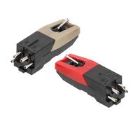 MUELODSIC Lot de 2 Aiguilles de Remplacement pour Platine Vinyle Stylets à Aiguille de Phonographe en Pierre Précieuse Compatibles Platines Vintage Accessoires Audio Studio