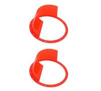 MUELODSIC Lot de 2 Housses Étanches pour Haut-parleurs Voiture 6,5 Pouces en Abs Résistant, Protection Solide la Pluie Poussière pour Audio Automobile, Accessoires Auto Imperméables, Pavés