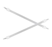 MUELODSIC Lot de 2 Tubes Halogènes de Rechange pour Chauffage Électrique Ampoules Quartz 23 CM Chaleur Uniforme et Rapide Compatibles Radiateurs de Terrasse Intérieur et Extérieur