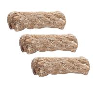 MUELODSIC Lot de 3 Cordes de Jute Enduites de Cire, Inflammables et Résistantes Vent, Allume-feu Rapide pour Camping, Randonnée et Survie en Extérieur, Outil Léger et Portable pour Feu