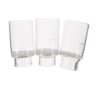 MUELODSIC Lot de 3 Creusets en Verre avec Noyau de Sable 30ml, Filtration Précise et Réutilisable pour Laboratoires de Chimie et Préparation D'échantillons