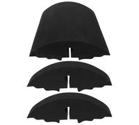 MUELODSIC Lot de 3 Sourdines pour Batterie en Mousse Pads D'insonorisation pour Caisse Claire et Cymbales Accessoires D'entraînement Silencieux pour Percussion, Kit Pratique pour