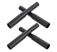 MUELODSIC Lot de 4 Rallonges de Manche pour Club de Golf en Carbone 102 MM - Tiges D’Extension pour Putter Fers et Bois - Accessoires Légers pour Améliorer la Distance Confort de Jeu