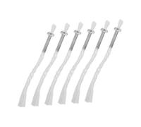 MUELODSIC Lot de 6 Mèches de Lampe à Huile en Fer et Coton Multifonctionnelles pour Lampe à Pétrole Recharges Solide pour Brûleurs Adaptées Usage Intérieur et Décoratif Mèches Fil de Coton
