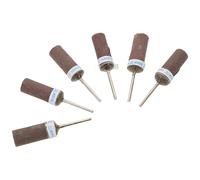 MUELODSIC Lot de 6 set de Bâtonnets de Ponçage Grain 180 à 1000 Tige 235 MM Accessoires pour Meuleuse Droite Ponceuse à Tambour Polyvalente pour Bois Métal Pierre et Modélisme
