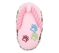 MUELODSIC Mâcher pour Chien Peluche Douce Conception Pantoufle Résistant et Distrayant pour Dents Molaires et du Stress chez Chiens Petits et Moyens