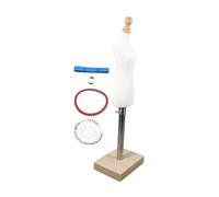 MUELODSIC Mannequin Buste Femme Pour Robe Poupée Corps Mannequin Couture Présentoir Vêtements Décoratif