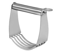 MUELODSIC Mélangeur à Farine Poignée en Acier Inoxydable Résistant, Outil Professionnel pour Pâte à Pâtisserie Lisse, Coupe-pâte Polyvalent Cuisine et Pâtisserie Maison, Usage Quotidien