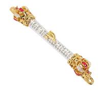 MUELODSIC Mezuzah Métallique Religieuse Décoration de Porte Ornement Judaïque avec Installation Facile Ambiance Spirituelle pour Maison et Entrée