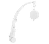 MUELODSIC Mobile pour Lit Garçon Fille avec Support Pliable Rotatif Attache Mobile pour Berceau et Couffin Suspendu Musical pour Développement Sensoriel