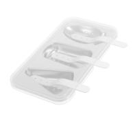 MUELODSIC Moule à Glace en Acier Inoxydable 304 Couvercles et Bâtonnets, Lot de 6, Réutilisable et Sain pour Glaces Maison, Plateau Multifonction Cuisine et Été