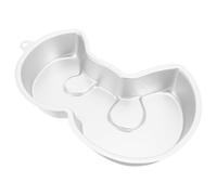 MUELODSIC Moule Gâteau Chiffre Aluminium Antiadhésif Moule Number Cake Léger et Pan de Pâtisserie pour Anniversaire et Célébrations