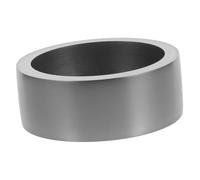 MUELODSIC Moule Graphite pour Coulée de Métal Creuset Rond Haute Résistance Résistance Corrosion Conductivité Thermique pour Bijouterie et Fonderie Professionnelle