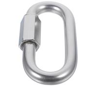 MUELODSIC Mousqueton Verrouillage Petit Acier Inoxydable Connecteur Chaîne Sécurité pour Escalade et Balançoire Joint Rapide Résistant et Fiable